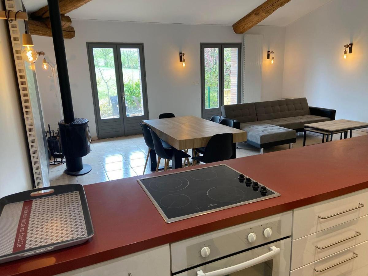 Ferme Du Bois Du Pouget Villa La Salvetat-Belmontet Buitenkant foto