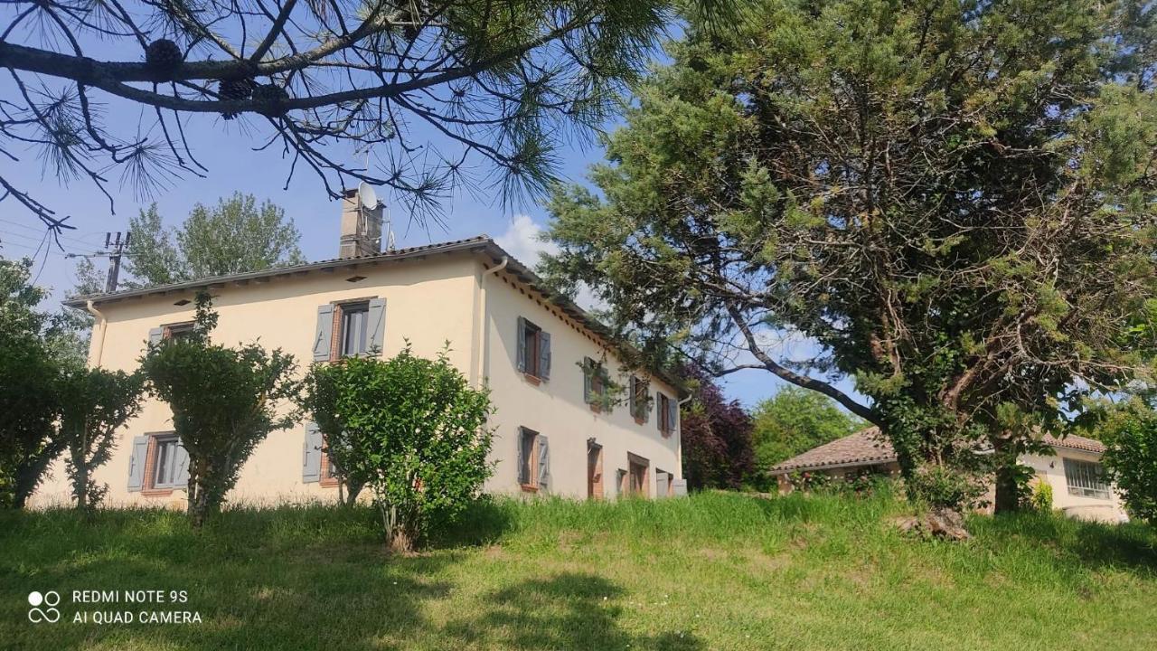 Ferme Du Bois Du Pouget Villa La Salvetat-Belmontet Buitenkant foto