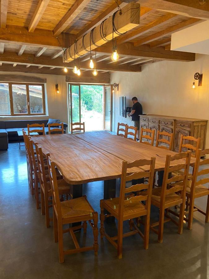 Ferme Du Bois Du Pouget Villa La Salvetat-Belmontet Buitenkant foto